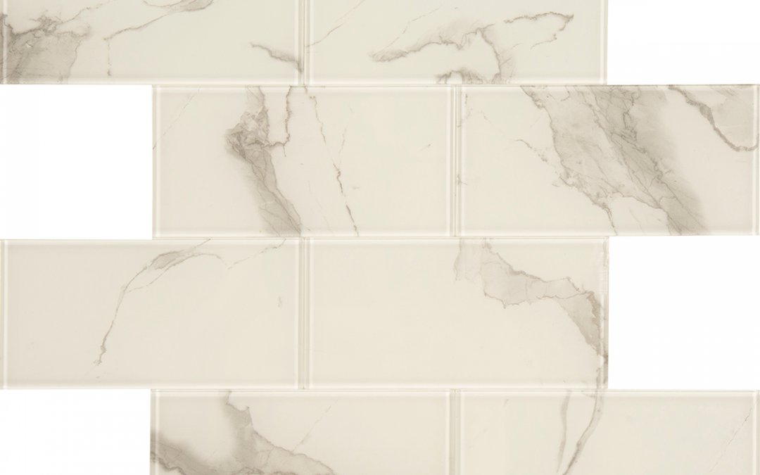 Glass White Marble